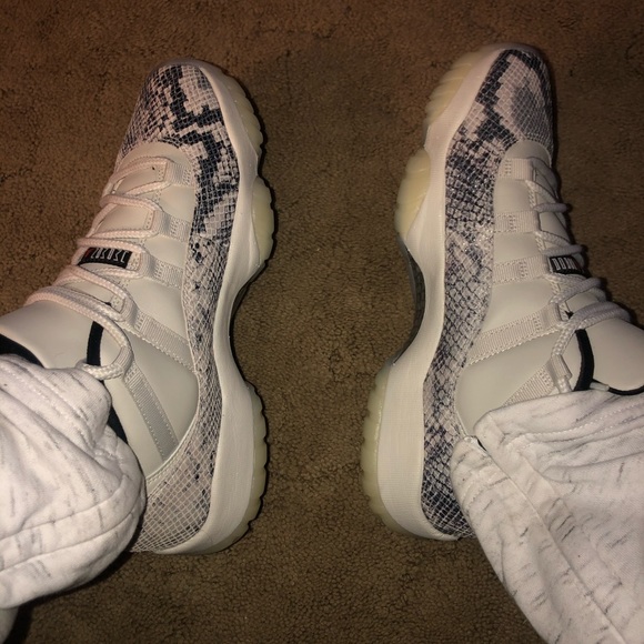 Jordan Retro 11 Concord Snake Skin - Picture 2 of 8